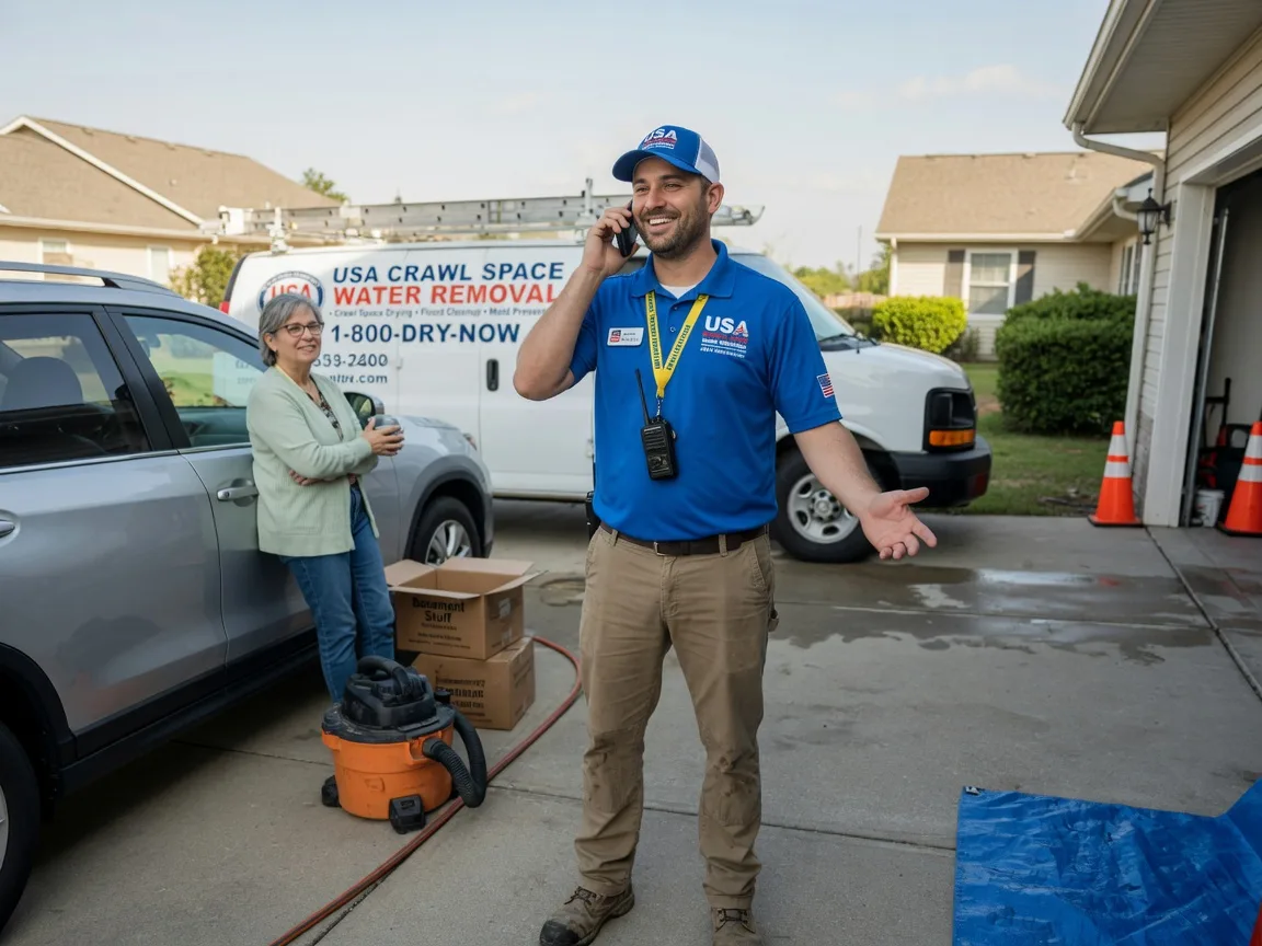 Crawl Space Water Removal Beckville, TX FAQs